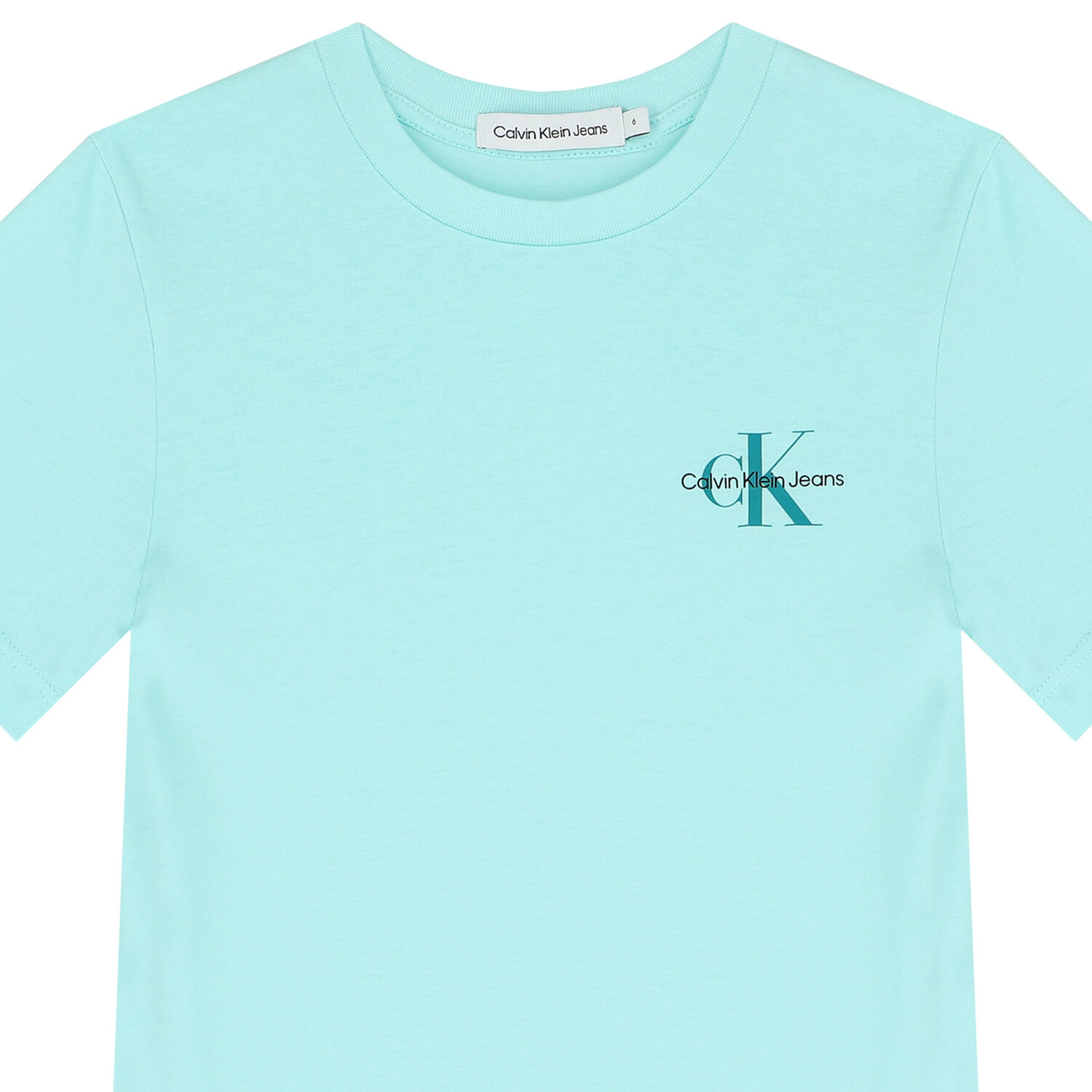 تيشيرت أولاد بالشعار باللون الأزرق, 12, hi-res image number null